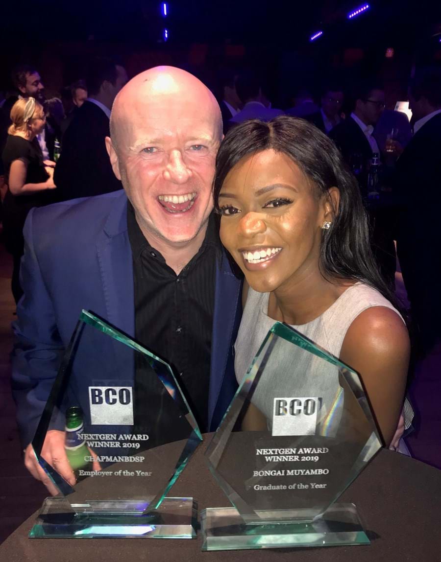 chapmanbdsp named as the BCO NextGen Employer of the Year
